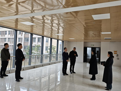 集团办公室史万庆主任一行莅临荆州学院 督导春季学期开学重点工作